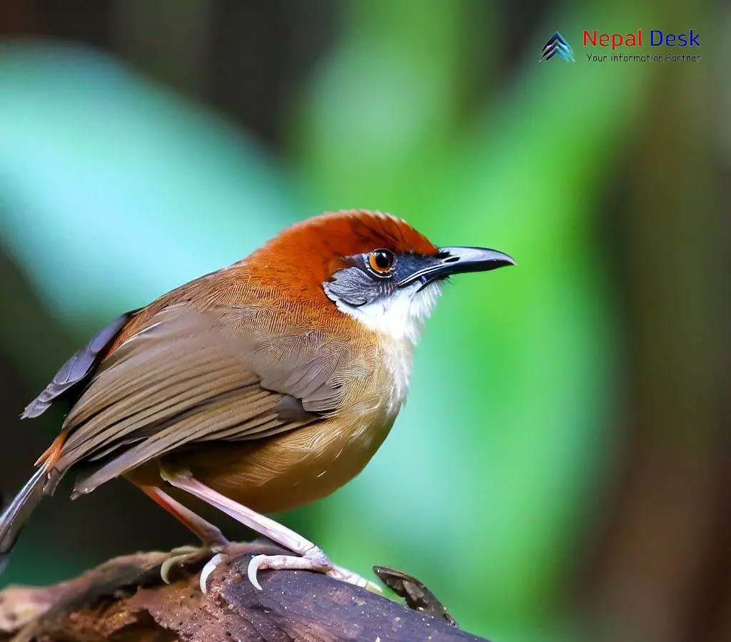 Chestnutcapped Babbler The Fascinating Social Bird Nepal Desk